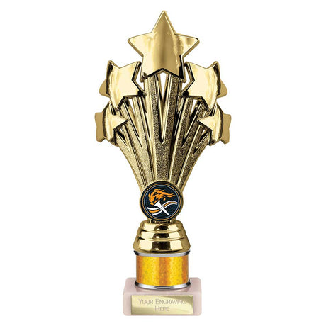 5 Star Multisport Tube Trophy (Various Colour Options)