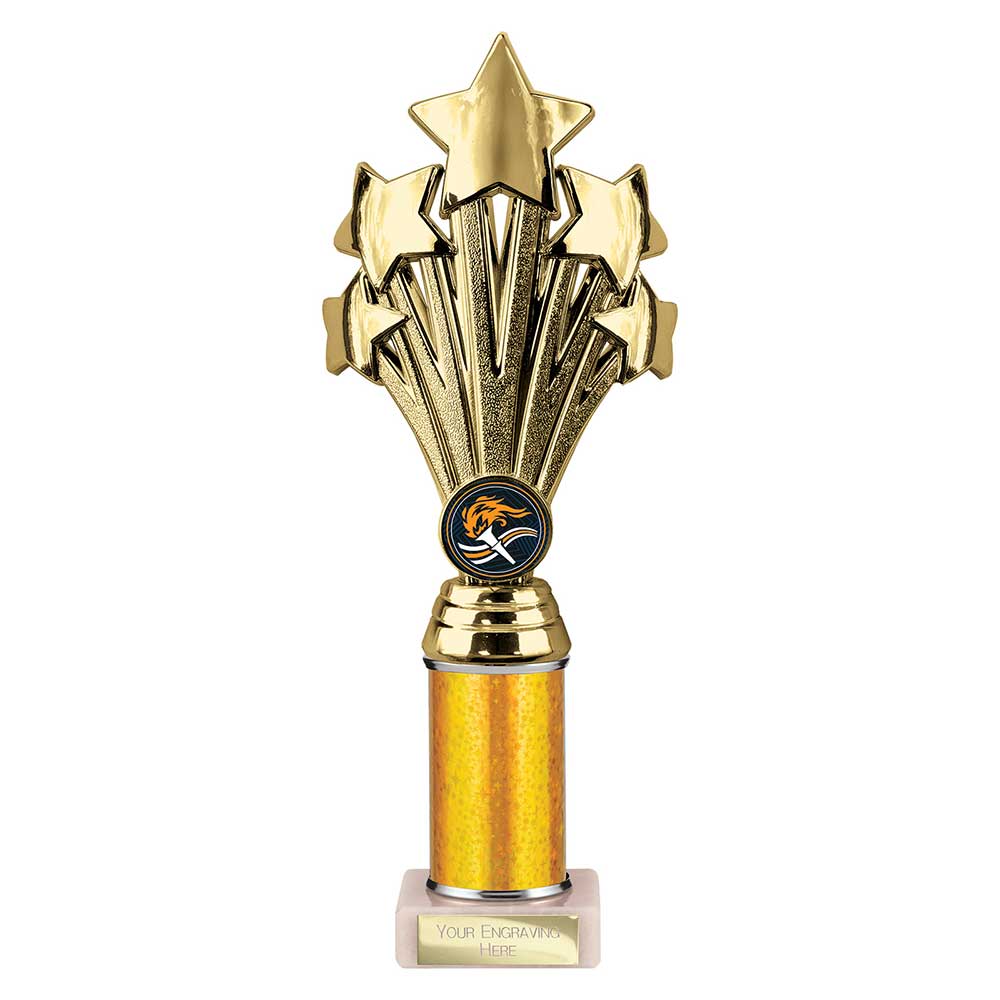 5 Star Multisport Tube Trophy (Various Colour Options)