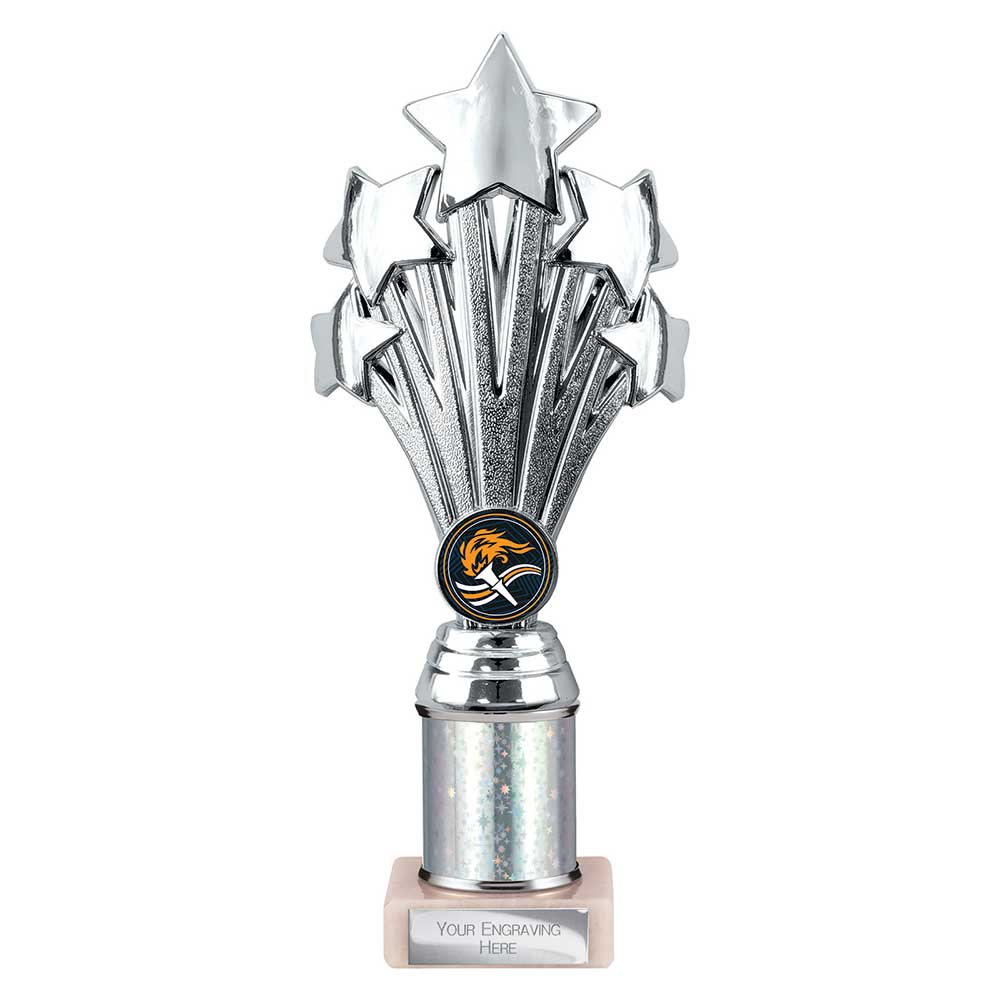 5 Star Multisport Tube Trophy (Various Colour Options)