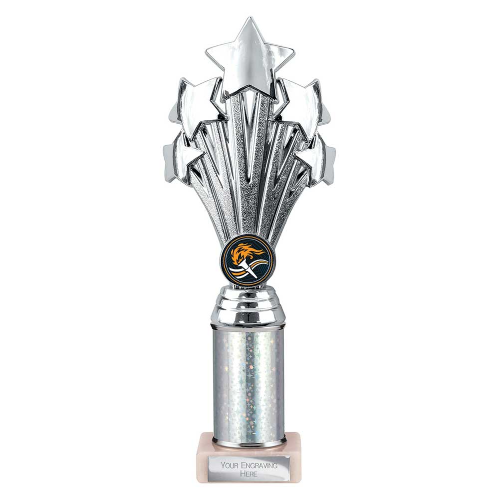 5 Star Multisport Tube Trophy (Various Colour Options)