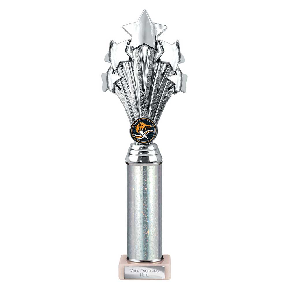 5 Star Multisport Tube Trophy (Various Colour Options)
