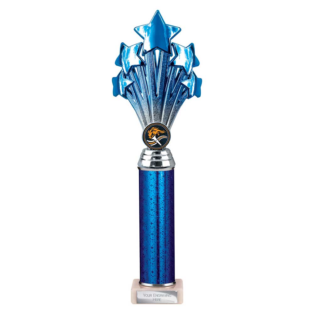 5 Star Multisport Tube Trophy (Various Colour Options)