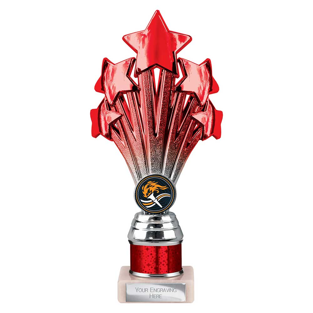 5 Star Multisport Tube Trophy (Various Colour Options)