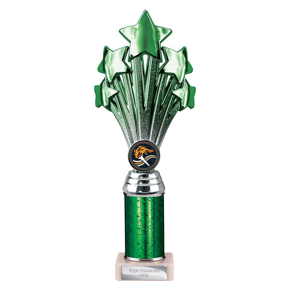 5 Star Multisport Tube Trophy (Various Colour Options)
