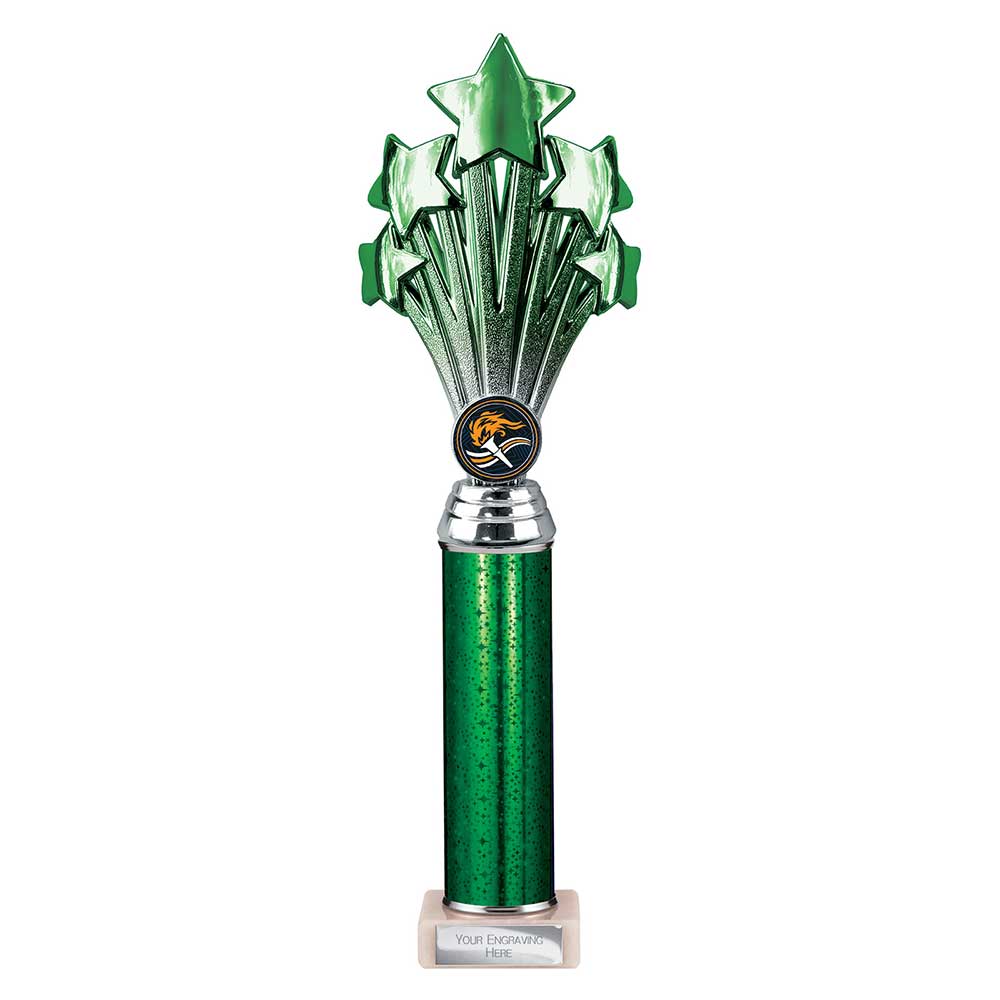 5 Star Multisport Tube Trophy (Various Colour Options)