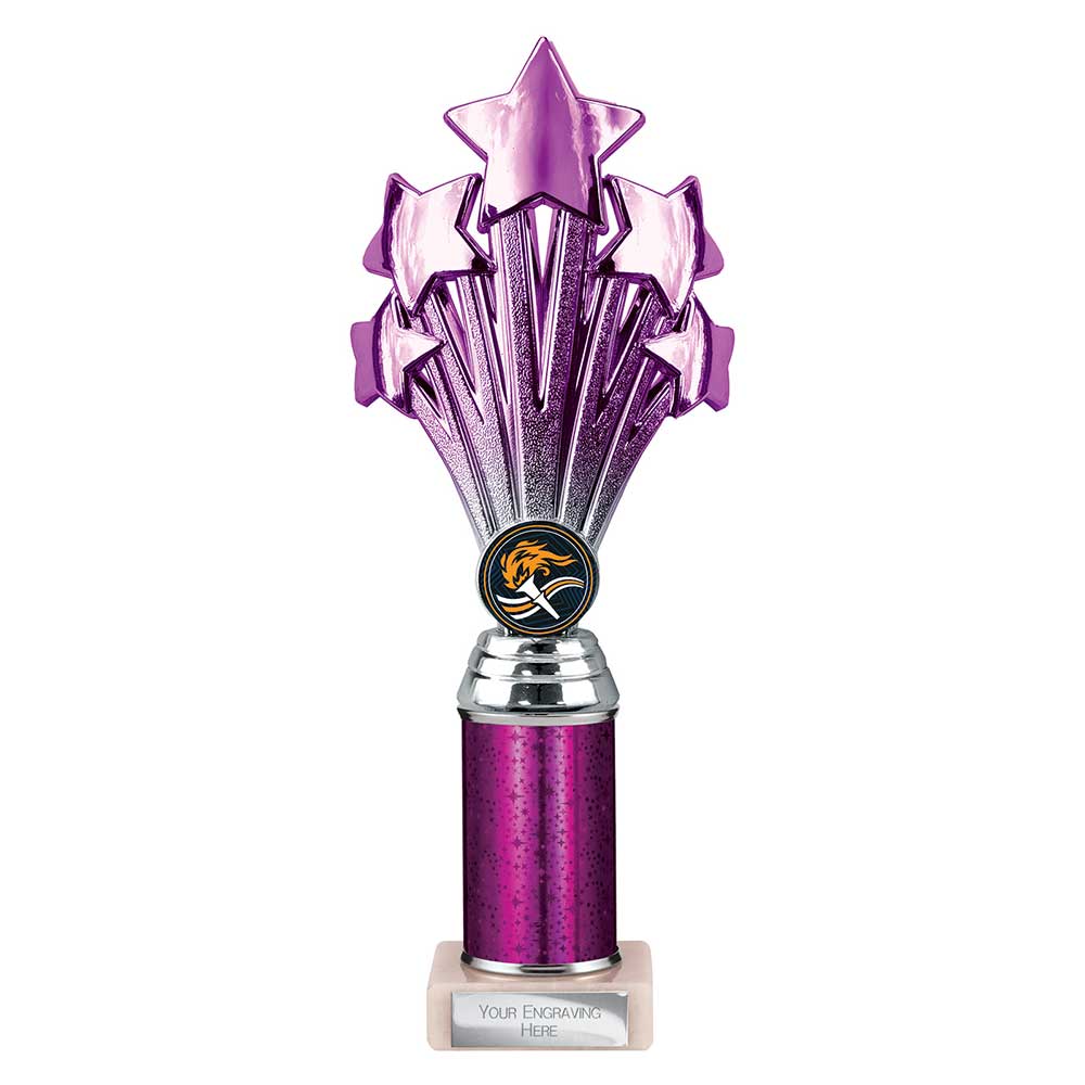 5 Star Multisport Tube Trophy (Various Colour Options)