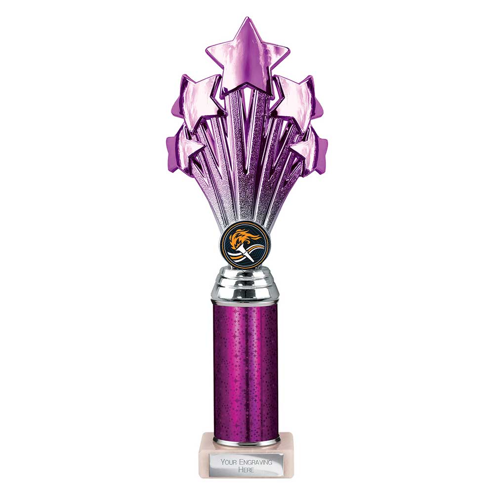 5 Star Multisport Tube Trophy (Various Colour Options)