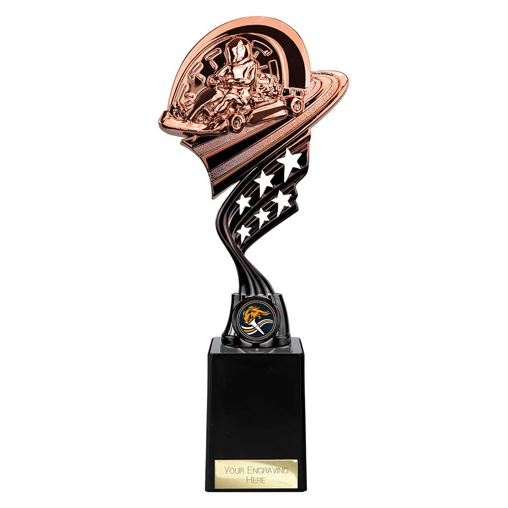 Innov8 Go Kart Plastic Trophy (Various Colour Options)