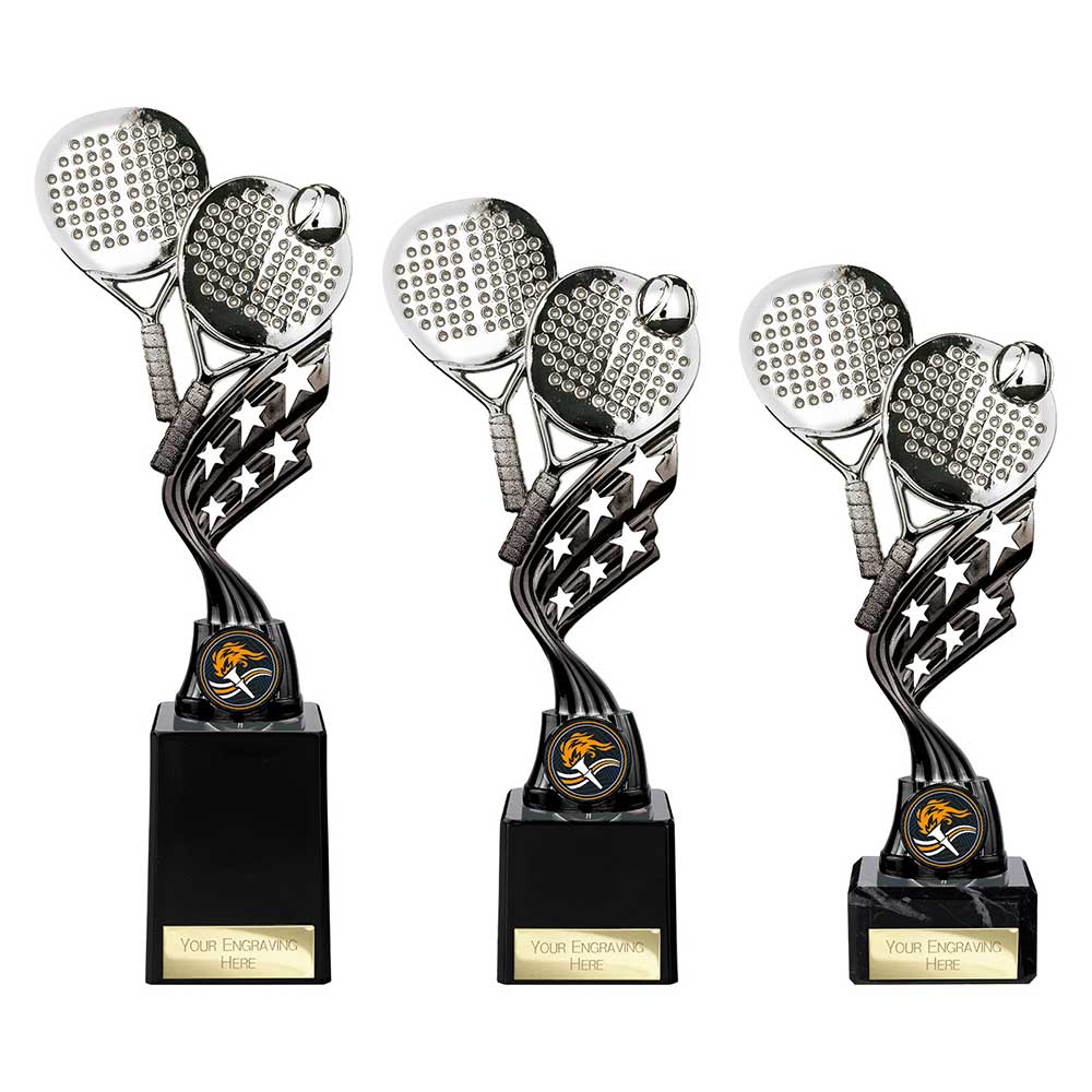 Innov8 Padel Plastic Trophy (Two Colour Options)