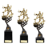 Innov8 Running Plastic Trophy Gold & Black